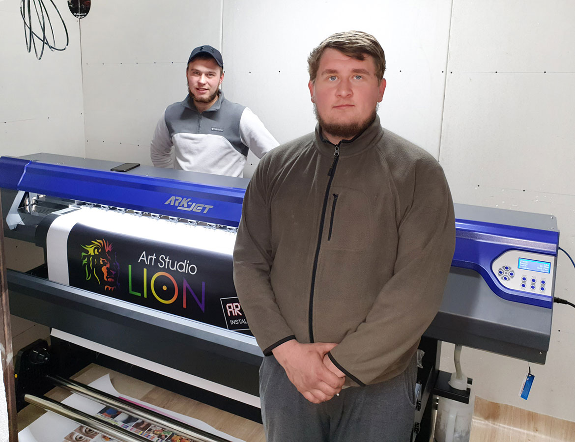 Рекламное производство из Черкесска обзавелось ARK-JET Sol 1600