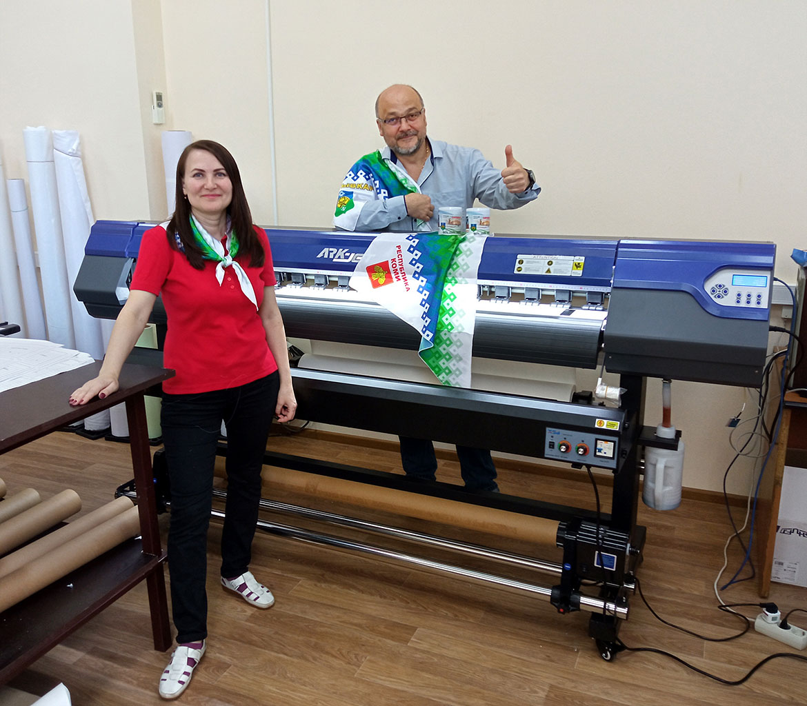 Сублимационный принтер ARK-JET в столице Республики Коми