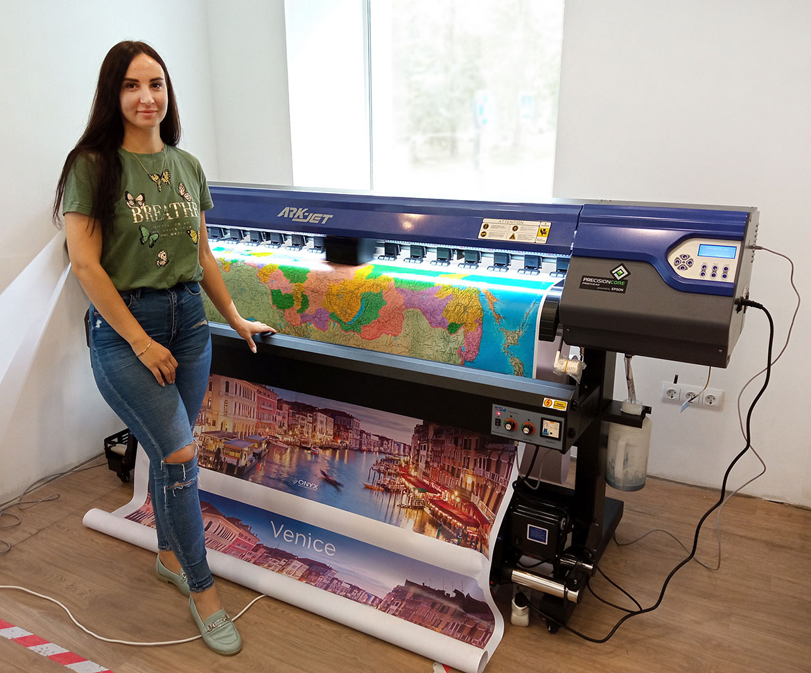 Инсталляция принтера ARK-JET Sol 1600 в Плесецке Инсталляция принтера ARK-JET Sol 1600 в Плесецке