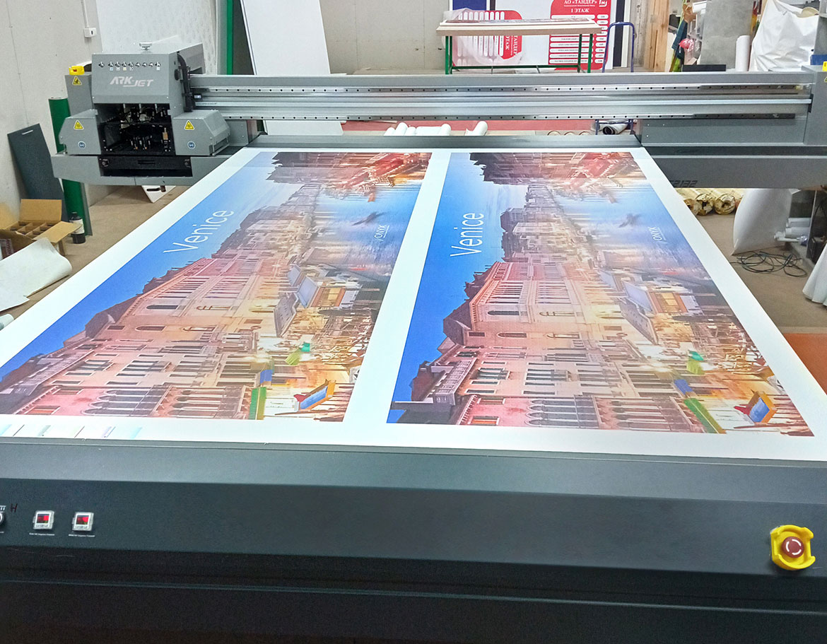 УФ-принтер Sprinter TC-F2132 на мебельном производстве в Казани