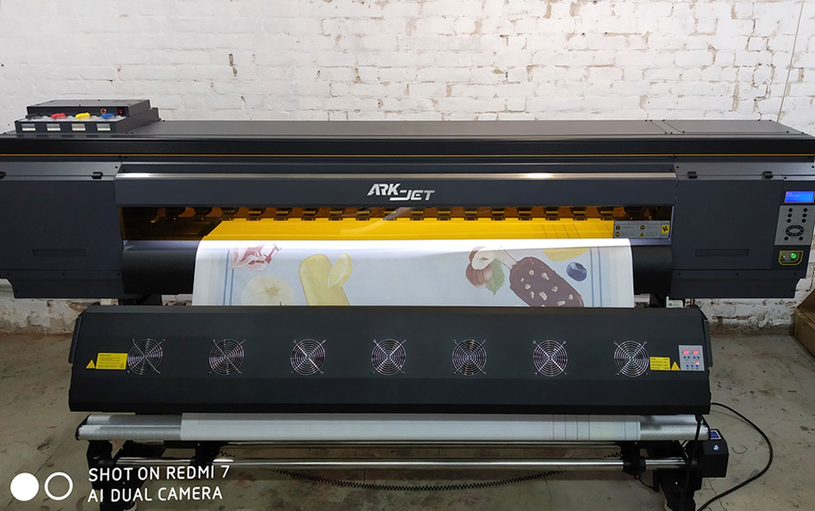 Уже второй ARK-JET SUB 1900 на фабрике детских игрушек в Иваново